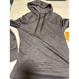AVIA Women's Sporty charcoal gray pull On Hoodie w/ Front Pouch - Size M 8/10 NW